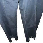 Style & Co navy blue with tan stitching cotton denim look pants 20W Photo 4