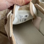 New Balance 327 Women's 8.5/ BOYS 7 USA Beige Mesh Suede Casual Sneakers Shoes Photo 12