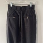 ZARA -  Wide Leg Slacks Black Size Small Photo 8