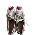 Betsey Johnson Marti Heart Platform Oxford Lace Up Shoes Size 8 Photo 7