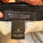 White House | Black Market WHBM  Strapless Polka Dot Dress Black & White Size 0 XS Photo 6