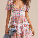 Altar'd State NEW Altar’d State Aderny Floral Mini Dress Size Small NWT Photo 0