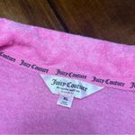 Juicy Couture Vintage Sleepwear Terrycloth Pink Button Down Womens XL Top Photo 1