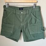 Citizens of Humanity NWT  olive green Leah utility shorts Photo 1