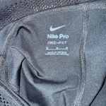 Nike  Black Mid Rise Black Pro 3" Spandex Shorts Photo 6
