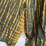 Yellow and olive green Tie Photo 6