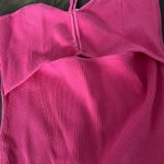 Jonathan Simkhai pippa halter mini dress in azalea Size XL Photo 4