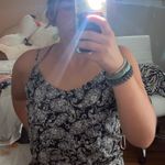 Black Dressy Tank Top Size M Photo 0