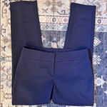 Ann Taylor  Modern Fit Navy Blue Ankle Dress Pants Women’s Size 4 30” Inseam Photo 0