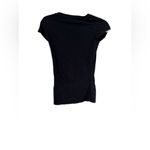 Derek Heart size small black short sleeve T-shirt, V-neck Photo 5