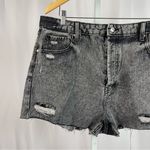 Wild Fable 18 Highest Rise Cutoff Shorts Distressed Acid Wash 80's Button Fly Photo 6