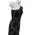 Gunne Sax  Jessica McClintock Vintage Maxi Dress Gown Black‎ Sparkly Glitter Sz 5 Photo 4