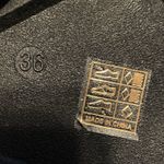 Black Military Combat Ankle Boot Lug Platform Low Block Heel EU Sz 36 US Sz 6 Photo 6