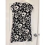 Loft  Dress Size‎ 0 Black White Abstract Print Career Casual Party Photo 4