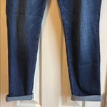 American Eagle  | Dark Wash “Skinny” Cuffed Jeans Size 12 Regular Photo 1