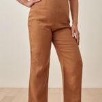 Reformation Justin Linen Pant NWT Photo 1