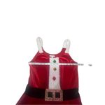 love on a hanger  Womans Santa Jumpsuit Sz S NWT Photo 3