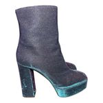 Giuseppe Zanotti  Notturna Iridescent Platform Ankle Booties - 39.5 / 8.5 Photo 7