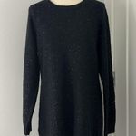Calvin Klein New  0X Black Sequin Long Sleeve Sweater Dress Photo 1