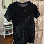 Nike  Black and White Patterned Tee Photo 0