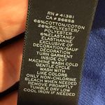 LAUREN RALPH LAUREN ROYAL Blue Sleeveless Hooded FULL ZIPPERED Vest XL Photo 3