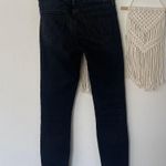 MOTHER Denim Mother Looker Ankle Fray Night Hawk High Waisted Photo 3