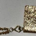 Betsey Johnson Betsy Johnson Gold Metallic Cell Phone Holder / Wristlet / Wallet Photo 0