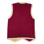 Vintage 1995 Eagle's Eye Collectibles Fall Harvest Knit Sweater Vest Retro 90s Red Size undefined Photo 1
