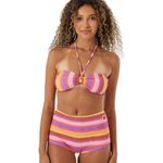 Roxy NWT Women’s Boy Short Bikini Bottom – Large Photo 1