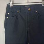 Escada Navy Blue Mid Rise Straight Leg Jeans 32 / 2 Photo 2