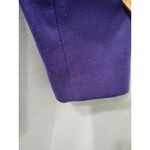 Sag Harbor  Vintage Women's Blazer Jacket Size 10 Purple 100% Wool Classic Retro Photo 9
