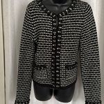 White House | Black Market WHBM- JEWELED KNIT CARDIGAN JACKET SZ: S Photo 0