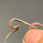 Set Of 3 Thin Sterling Silver Stacking Rings Ocean Wave Size 6/7/9 Photo 1