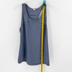Gap Fit Blue Gray Racerback Scoop Neck Workout Tank Women's Size Large Photo 7