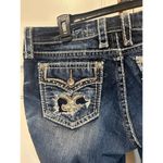 Rock Revival  Rhinestone Fay Easy boot women size 30 jeans western Rodeo Photo 3