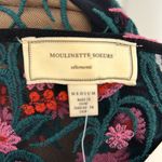Moulinette Soeurs Anthropologie Floral Embroidered Mesh Tunic Dress Photo 8