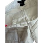 AX ARMANI EXCHANGE White Paneled Dress Shorts Size 4 Photo 3