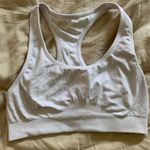 White Sports Bra Photo 0