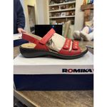 Josef Seibel Westland Romika Germany Ibiza 86 Orthotic friendly Sandal Size 41 Red Photo 1