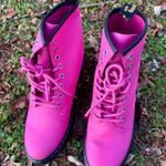 Dr. Martens Pink  Boots Combat Photo 1
