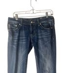 Miss Me  Y2k Size 29 Sequin Low Rise‎ Flap Pocket Dark Wash Bootcut Jeans Photo 2
