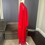 Women’s Red Chiffon 3 Piece Pants Suit Mother of the Bride Plus Size 20W NEW Photo 2