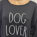 Rae Dunn  Lightweight Dog Lover Black Long Sleeve Tunic Sweatshirt Plus Size 2X Photo 5