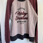 Harley Davidson Genuine Motorclothes Woman’s Crewneck Woman’s Size Large Photo 0