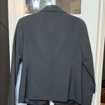NEW YORK & CO Classic Gray Pinstripe Blazer Size 6 Photo 3