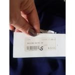 Lush Clothing Lush Blouse Sz Small Halter Pin Tuck Sleeveless Halter Blue Semi Sheer Y2k Look Photo 8