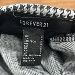 Forever 21  junior small black and white suspender dress zips on side adjustable Photo 5