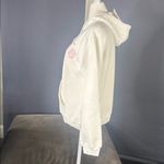 J. America Women’s White Embroidered UMASS College University of Massachusetts Hoodie M NEW Photo 4