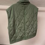 Olive Quilted Vest Green Size L Photo 3