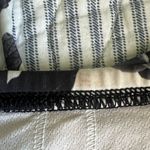 Lululemon athletica Black and White Floral Sports Bra sz8 Photo 4